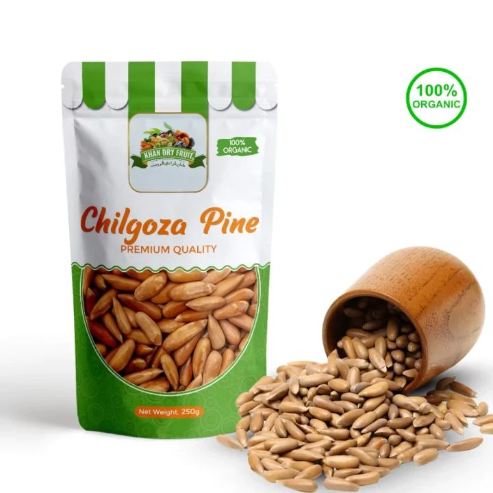 Chilgoza Afghani 250gm Price in Pakistan 2026 | Buy Online - Khan Dry Fruits