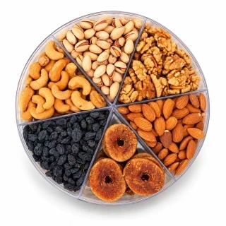 Dry Fruits and Nuts Gift Box 6 Portions