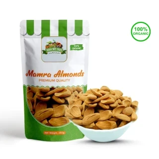 Kashmiri Mamra Almonds 250gm Pack Desi Badam Giri