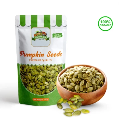 Green Pumpkin Seeds Without Shell 250gm