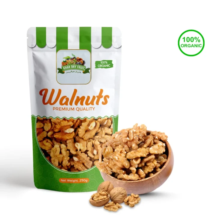 Walnuts Akroort Giri 250gm Price in Pakistan | Akhrot Rate 2026 - Khan Dry Fruits