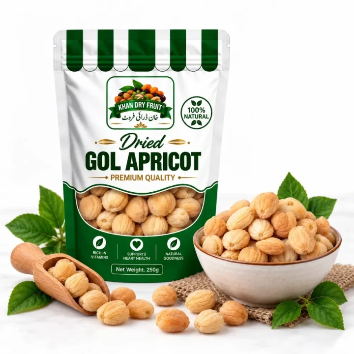 Buy Dried Apricots with Seeds 250g Online Pakistan | Best Badam Price 2026