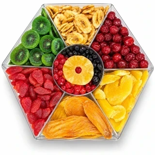 Premium Mixed Dried Fruits Gift Box – Assorted Dry Fruits & Fruit Slic
