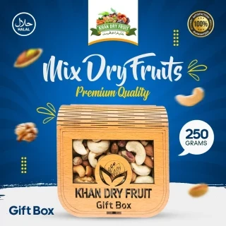 Mix Dry Fruits Wooden Gifts Box 250g