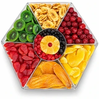 Premium Mixed Dried Fruits Gift Box – Assorted Dry Fruits & Fruit Slic