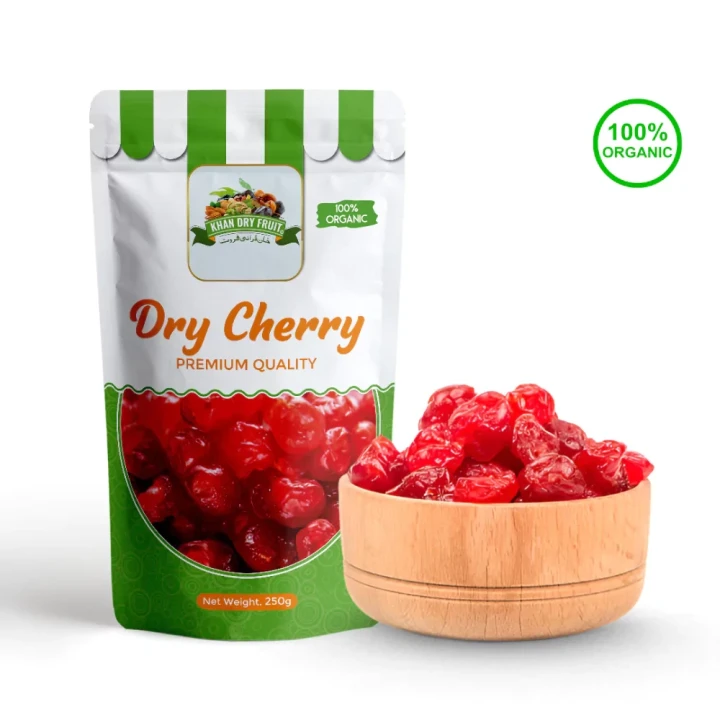 Dry Red cherry 250gm Price in Pakistan 2026 | Buy Online - Khan Dry Fruits
