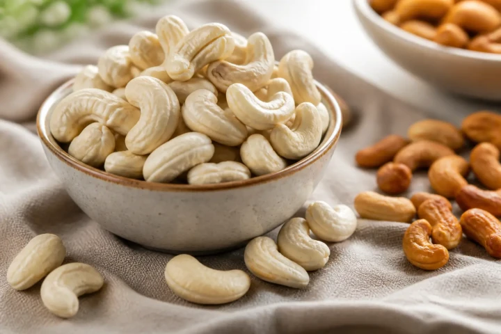 Cashews (Kaju): Raw vs Roasted for Pakistani Kitchens