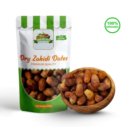 Dry Zahidi Dates (Kahjoor)  250gm