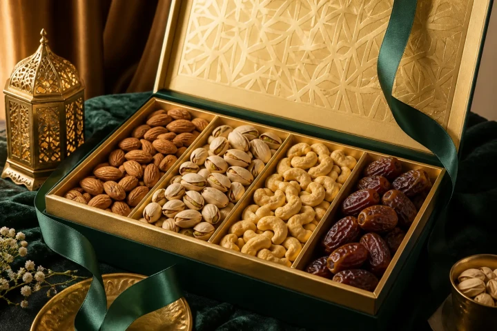 Dry Fruit Gift Boxes for Eid, Weddings and Offices