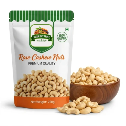 Raw Cashews Sada kaju 250g Pack