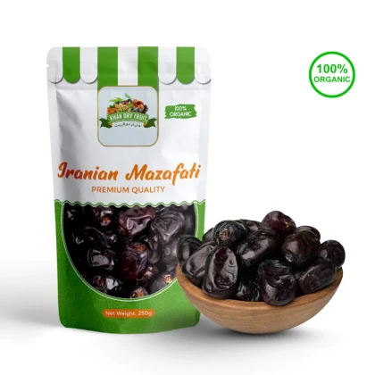 Irani Muzafati Dates 250g Mazafati Khajoor-Khajur