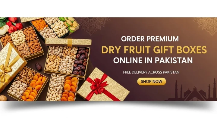 Premium Dry Fruit Gift Boxes Available Online in Pakistan