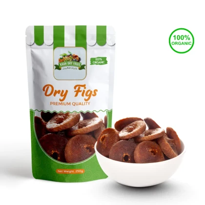 Dried Figs Jumbo Size Organic Color 250gm
