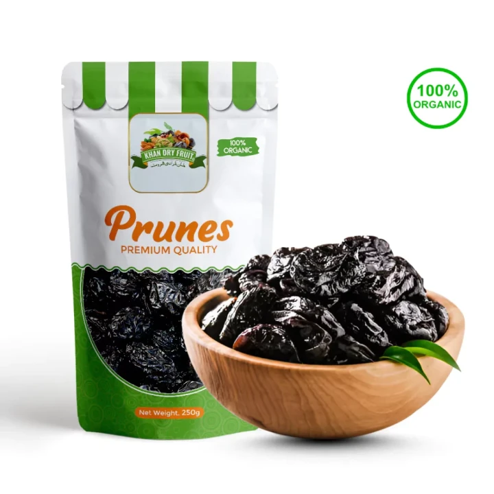 Dried Plums Prunes 250gm Price in Pakistan | Badam Rate 2026 - Khan Dry Fruits