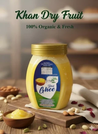 100% Organic Desi Ghee 500g – Pure, Natural & Traditionally Made