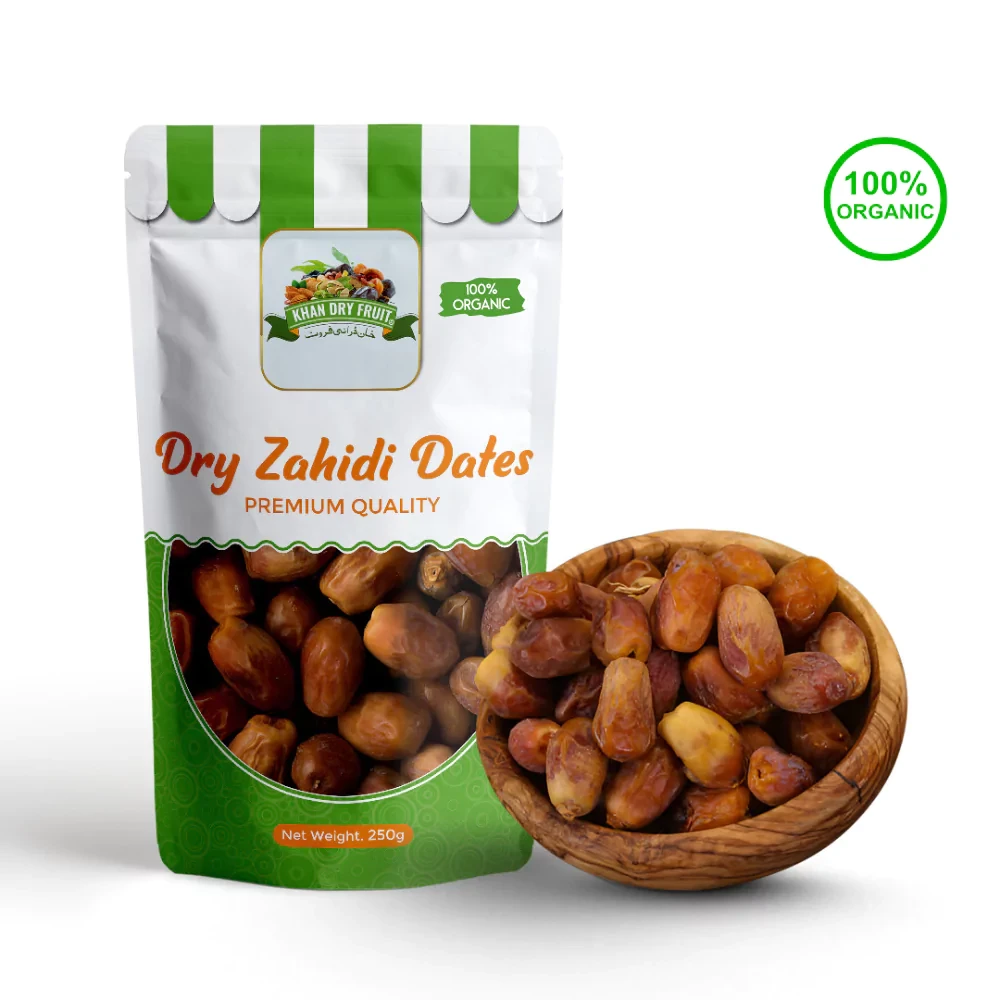 Dry Zahidi Dates (Kahjoor)  250gm