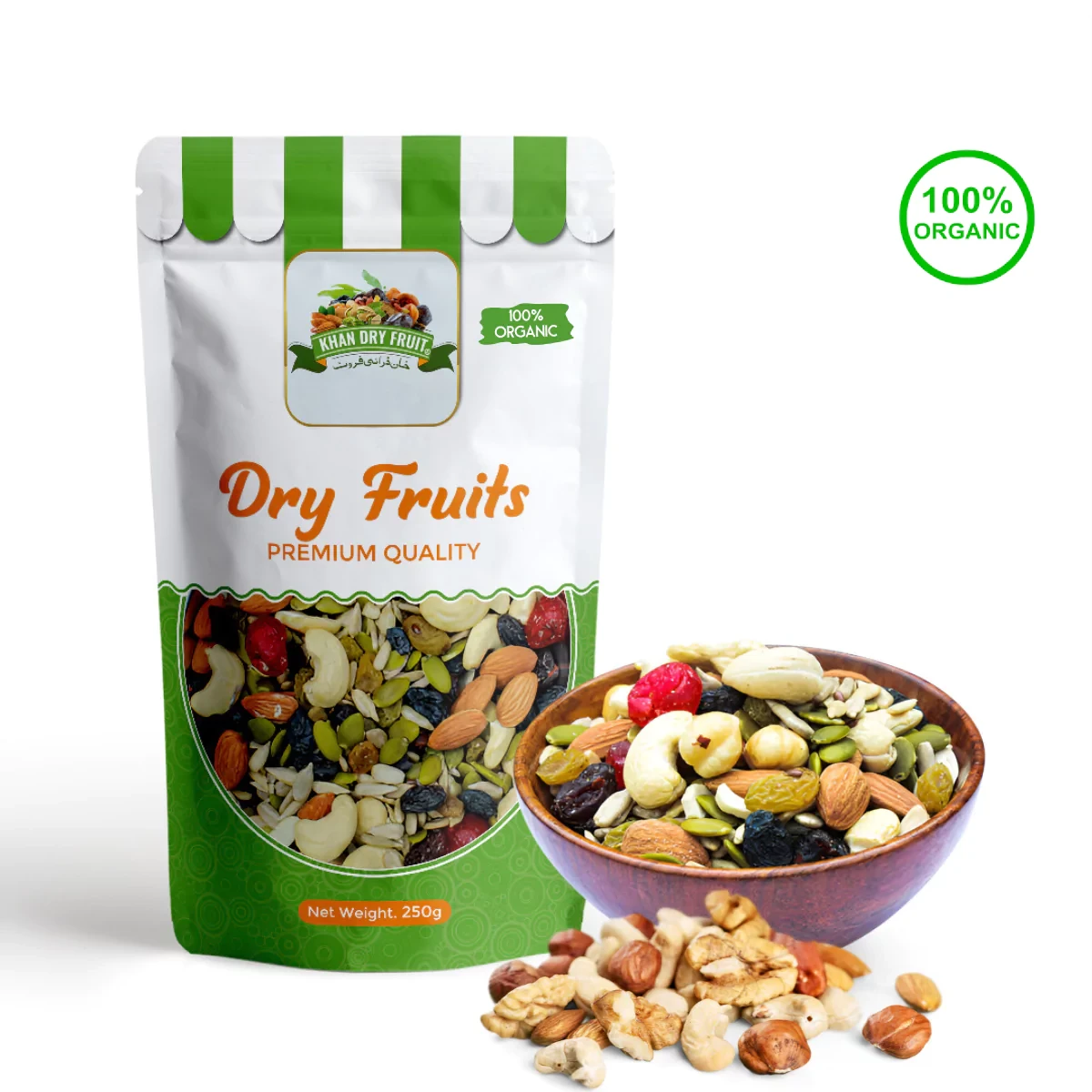 Mix Dry Fruit Nuts & Seed 250gm