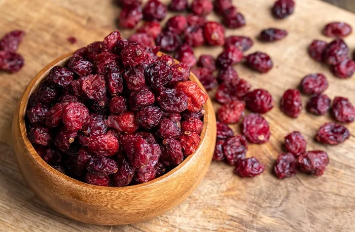 Dried cranberries