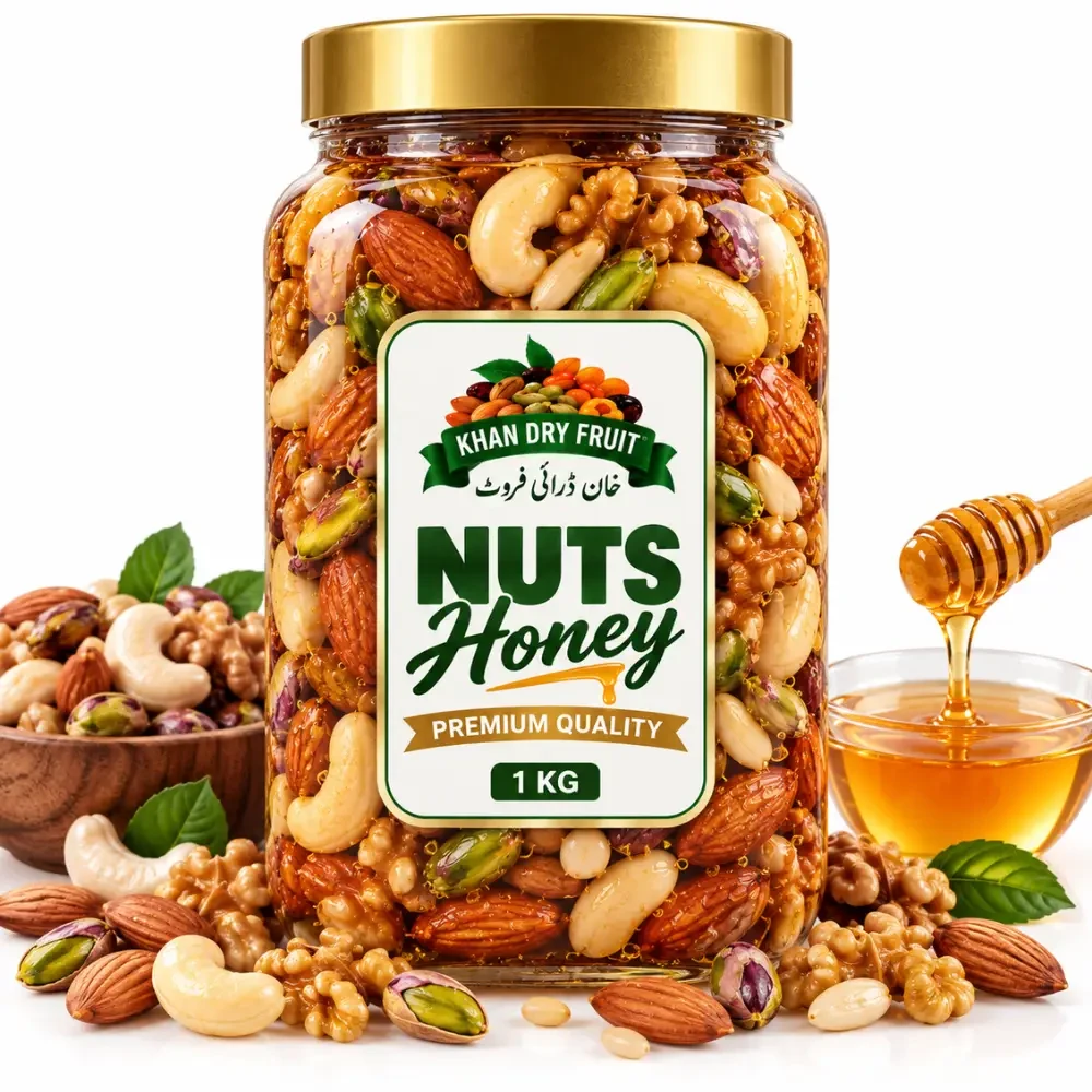 Premium Quality Nuts Honey Jar 1kg