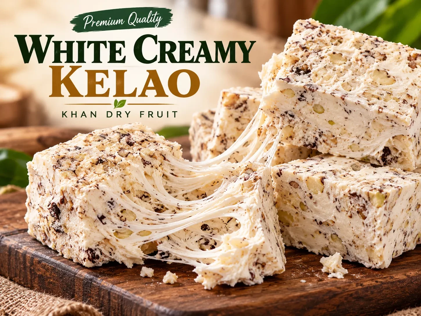 White Creamy Kelao with Walnuts | Premium Walnut Delight 1kg