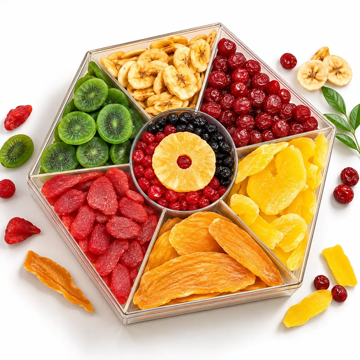 Premium Mixed Dried Fruits Gift Box – Assorted Dry Fruits & Fruit Slic