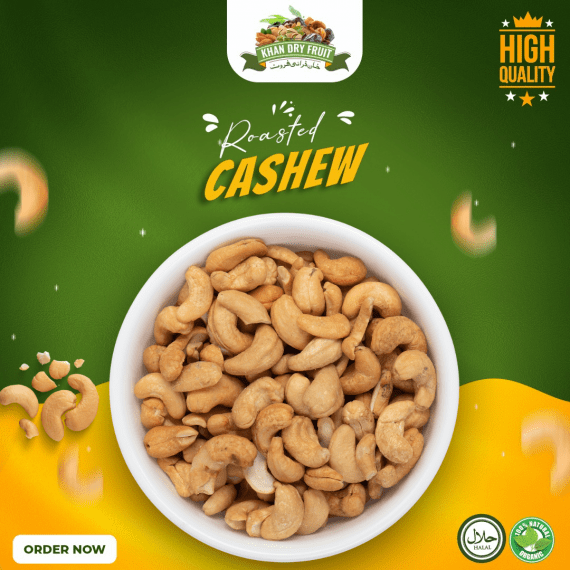 Premium Quality Salted Cashews Nuts - 1KG Pack